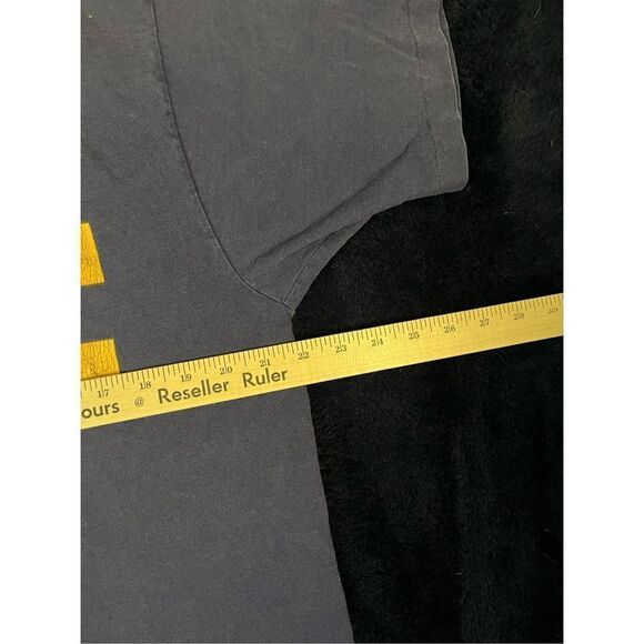 Vintage 90s University Of Notre Dame Single Stitch Tee Sz XL B8 - Picture 6 of 7